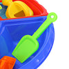 THE NORTH E HOME 9826 Kids Sand Water Round Table Beach Tools Toy
