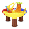 THE NORTH E HOME 9826 Kids Sand Water Round Table Beach Tools Toy
