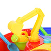 THE NORTH E HOME 9826 Kids Sand Water Round Table Beach Tools Toy