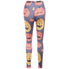 Halloween Cartoon Pumpkins Print Casual Pants