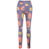 Halloween Cartoon Pumpkins Print Casual Pants