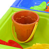 THE NORTH E HOME 9829 Kids Sand Water Square Dolphin Beach Table Toy
