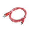 Mini Smile 3.4A Quick Charge Usb 3.1 Type-C To Usb 2.0 Charging Data Transfer Cable 100CM