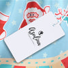 Halter Neck Backless Santa Claus Christmas Print A-line Women Dress