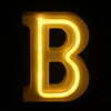 Small Letter Number LED Lamp Light Wedding Party Home Decoration