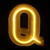 Small Letter Number LED Lamp Light Wedding Party Home Decoration
