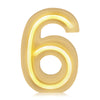 Small Letter Number LED Lamp Light Wedding Party Home Decoration