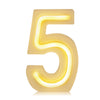Small Letter Number LED Lamp Light Wedding Party Home Decoration
