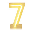Small Letter Number LED Lamp Light Wedding Party Home Decoration