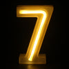 Small Letter Number LED Lamp Light Wedding Party Home Decoration