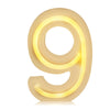 Small Letter Number LED Lamp Light Wedding Party Home Decoration
