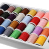 60pcs Assorted Colors Sewing Thread Spools Storage Organizer Holder