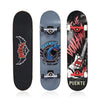 PUENTE 608 Four-wheel Double Kick Deck Skateboard with T-shape Gadget