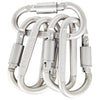 5pcs Outdoor Camping Equipment Aluminum Carabiner Hunting Equipment