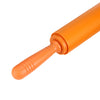 Non-stick Silicone Rolling Pin Dough Roller with adjustable Thickness Rings