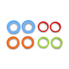 Non-stick Silicone Rolling Pin Dough Roller with adjustable Thickness Rings