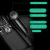 AutoLover C15 Car Seat Gap Storage Box with Voltage Display / 2 Cigar Lighters