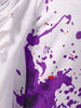 Halloween Cold Shoulder Blood Splatter T-Shirt
