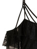 Strappy Cold Shoulder Lace Dress