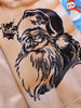 Christmas Muscle Elk Print Casual Hoodie