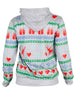 Christmas Theme Deer Printed Pullover Hoodie