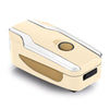 2599 Bicycle Headlight Bike Horn USB Charging Front Light with Anti-theft Alarm