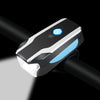 2599 Bicycle Headlight Bike Horn USB Charging Front Light with Anti-theft Alarm