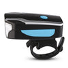 2599 Bicycle Headlight Bike Horn USB Charging Front Light with Anti-theft Alarm