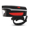 2599 Bicycle Headlight Bike Horn USB Charging Front Light with Anti-theft Alarm