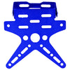 Motorcycle License Plate Aluminum Alloy Mount Bracket Adjusted Number Plate Holder