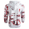 Halloween Letter Print Kangaroo Pocket Hoodie