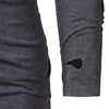 Pile Heap Collar Asymmetric T-shirt