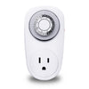 24 Hours Mechanical Electrical Plug Program Switch Outlet Timer