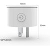 Intelligent Wi-Fi Plug 10A Socket with Individual LED Indicator Light Smart Wireless Home Control Google Casa Alexa IFTTT