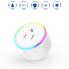 Intelligent Wi-Fi Plug 10A Socket with Individual LED Indicator Light Smart Wireless Home Control Google Casa Alexa IFTTT