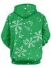 Christmas Cats Print Long Sleeve Hoodie