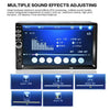 7" 2 Din Touch Screen Car Stereo MP5 Player Bluetooth FM Radio USB/TF AUX In
