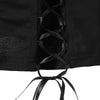 Lace Up Gothic Zipper Hoodie