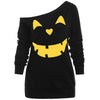 Halloween Pumpkins Print Sweatshirt