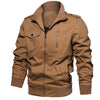 QIQICHEN 77CITY Men's Cotton Autumn New Plus Size Jacket