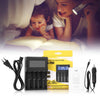 GBlife Lii - PD4 4 Slots Battery Charger for NiMH / AA / AAA / Battery