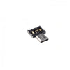 1pcs Ultra Mini DM Micro USB 5pin OTG Adapter Connector for Cell Phone Tablet