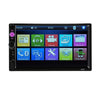 7" Double 2 Din Car Stereo Radio FM/MP5 Player Bluetooth HD 1080P Touch Screen