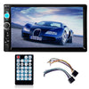 7" Double 2 Din Car Stereo Radio FM/MP5 Player Bluetooth HD 1080P Touch Screen