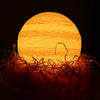 3D Printing Planet Lamp Night Light Remote Control for Bedroom