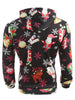 Christmas Elements Print Pullover Hoodie