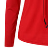 Long Sleeve Lace Up Front Rose T-shirt