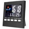 2159T Color Screen Weather Station Thermometer Electronic Alarm Clock