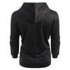 Faux Suit Tie Print Pullover Hoodie