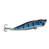 Outlife 10PCS Fishing Lures Hard ABS Popper Baits with Hooks and Box